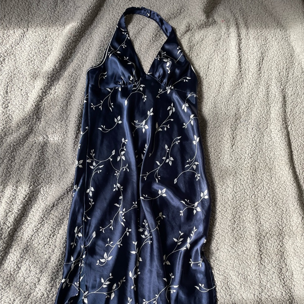 Vintage Halter Slip Dress